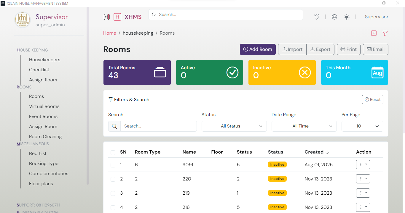 XHMS Feature